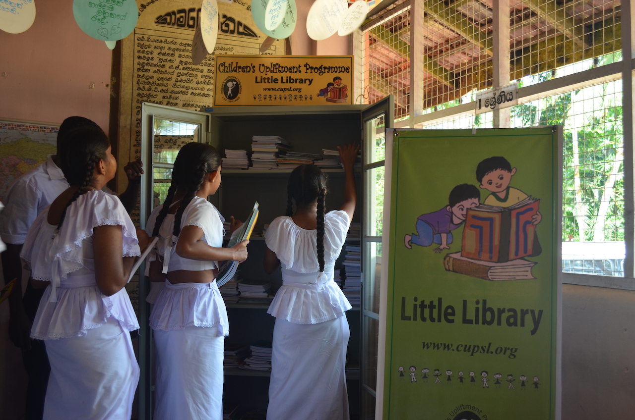 CUP 40th Little Library at Thawalama, Galle