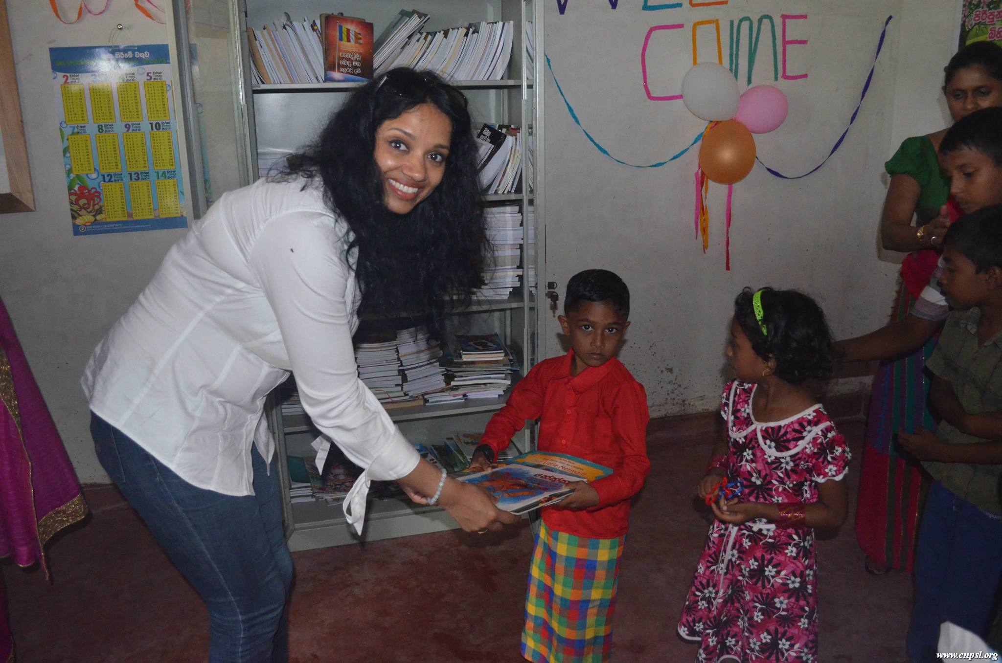 Library for Ashokapura Village in Naththandiya